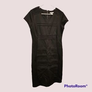 New York and Co. Black shift dress.